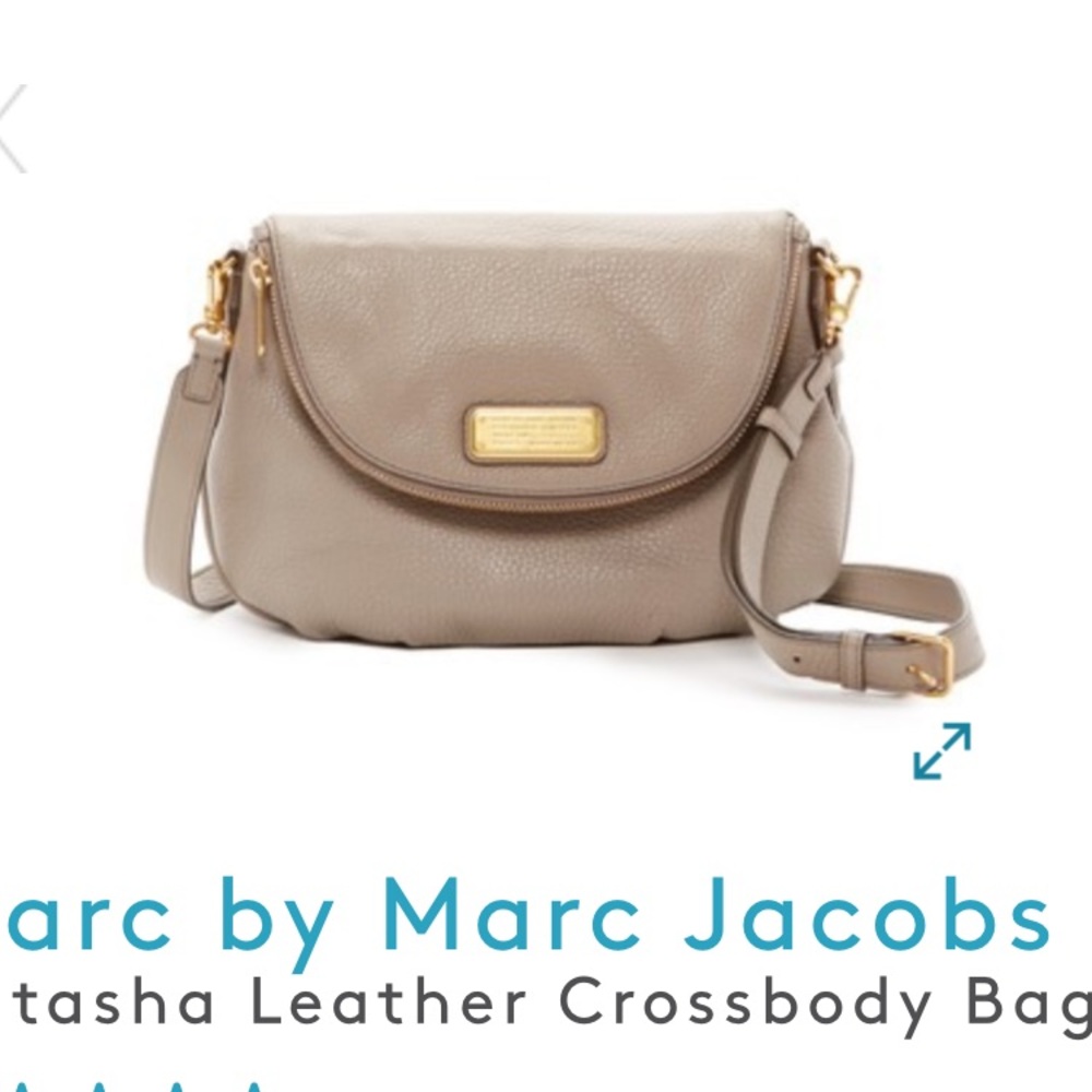 MARC BY MARC JACOBS NATASHA LEATHER CROSSBODY BAG
